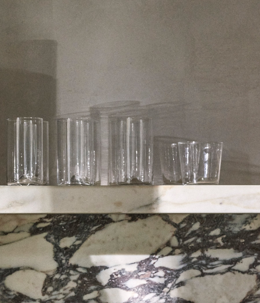 Pienza Tall Glass Set of Two